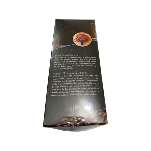 GANOCAFE 3 IN 1 GANODERMA ORIGINAL BRAND FREE SHIPPING (20 SACHETS) NEW - Picture 2 of 5